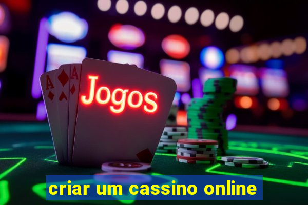 criar um cassino online