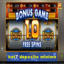 bet7 deposito minimo