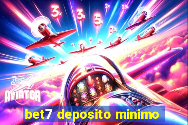 bet7 deposito minimo