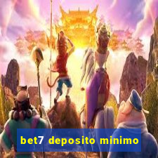 bet7 deposito minimo