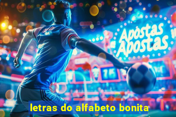 letras do alfabeto bonita