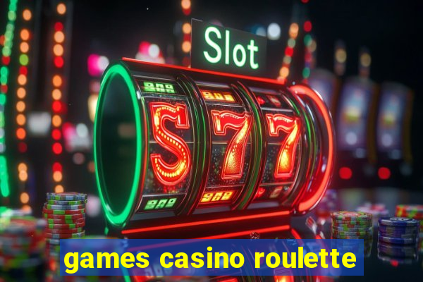 games casino roulette