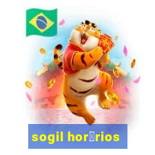 sogil hor谩rios