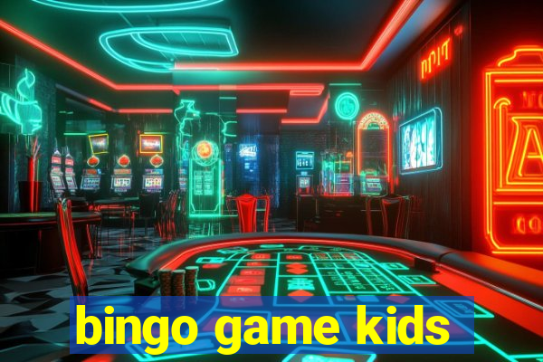 bingo game kids