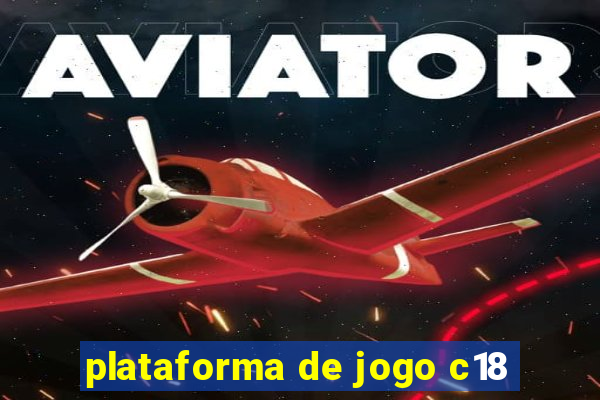 plataforma de jogo c18