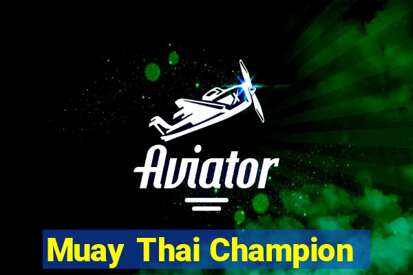 Muay Thai Champion