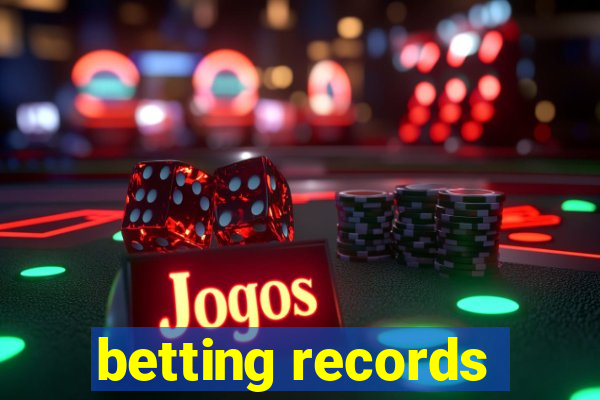 betting records