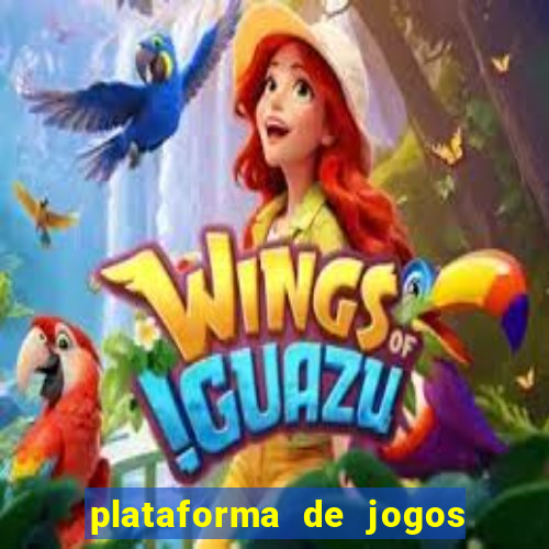 plataforma de jogos nova pagando