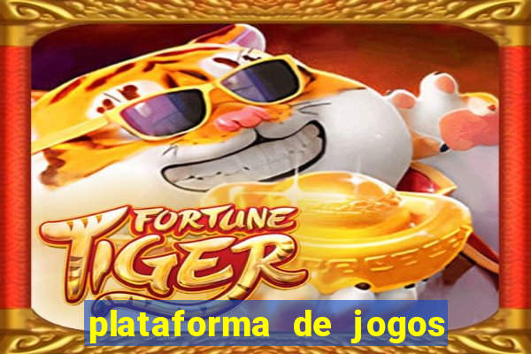 plataforma de jogos nova pagando