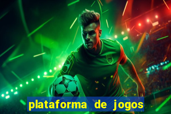 plataforma de jogos nova pagando