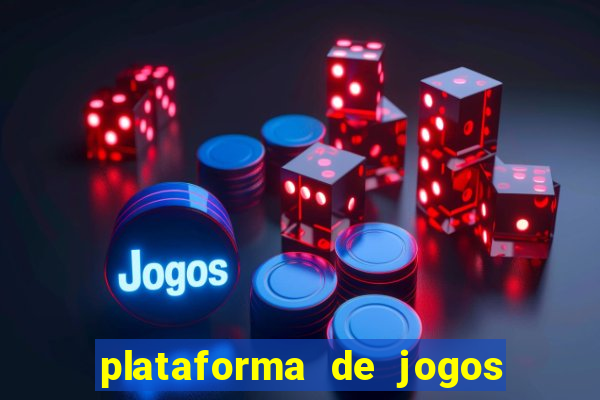 plataforma de jogos nova pagando