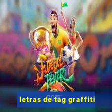 letras de tag graffiti