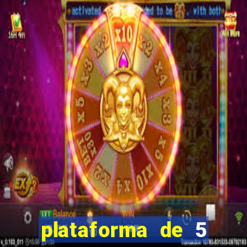 plataforma de 5 reais fortune tiger