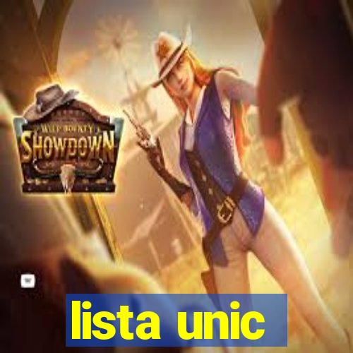 lista unic