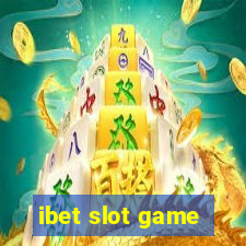 ibet slot game