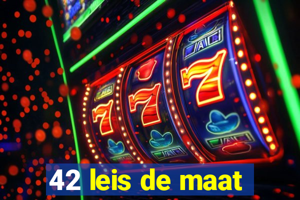 42 leis de maat