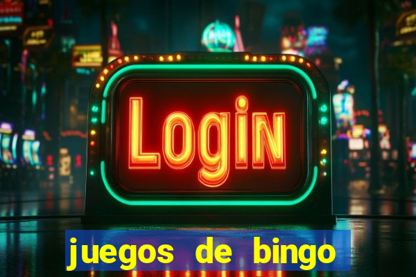 juegos de bingo para ganar dinero real