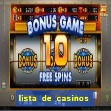 lista de casinos com b么nus gr谩tis