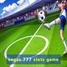 vegas 777 slots game