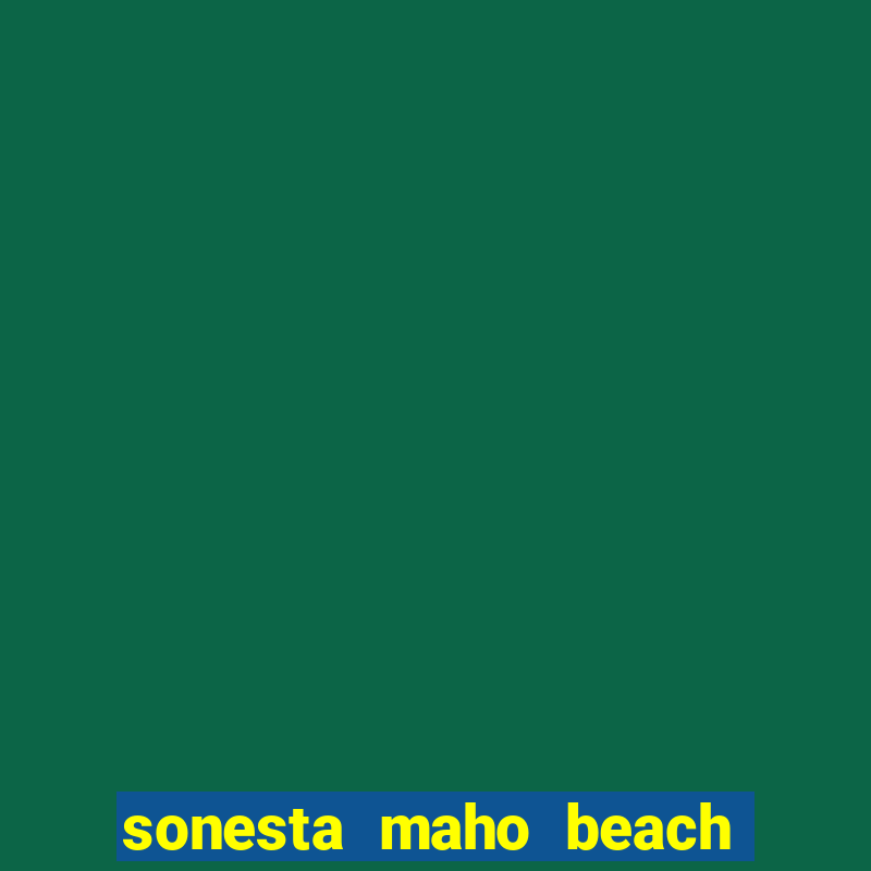 sonesta maho beach resort casino spa