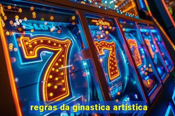 regras da ginastica artistica