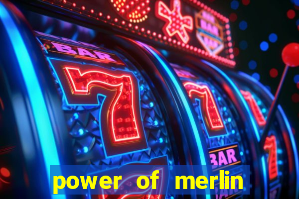 power of merlin megaways slot