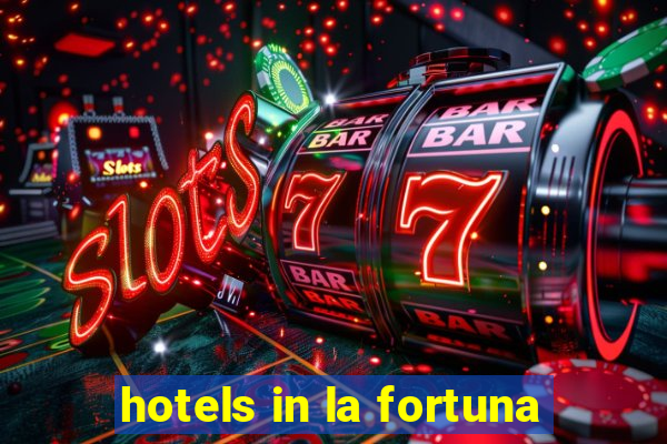 hotels in la fortuna