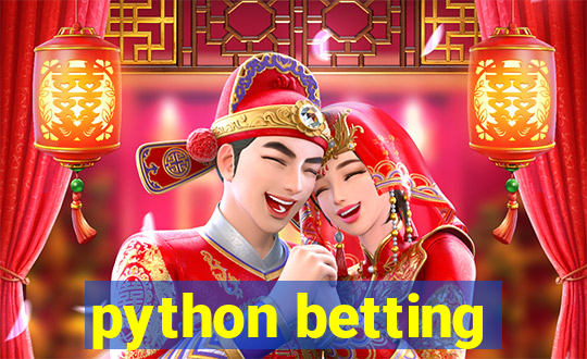 python betting