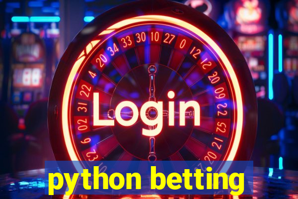 python betting