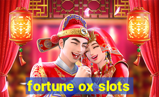 fortune ox slots