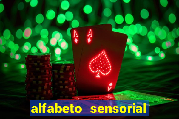 alfabeto sensorial para imprimir