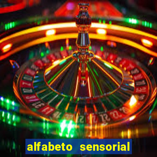 alfabeto sensorial para imprimir