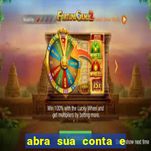 abra sua conta e ganhe 20 reais