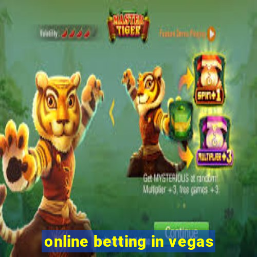 online betting in vegas