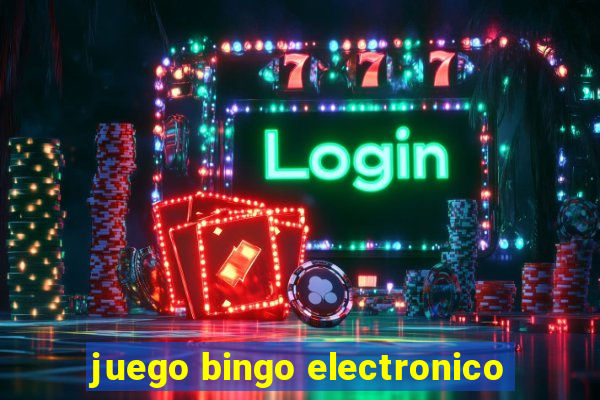 juego bingo electronico