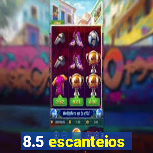 8.5 escanteios