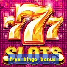 free bingo bonus no card details