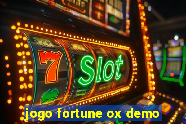 jogo fortune ox demo