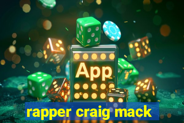 rapper craig mack