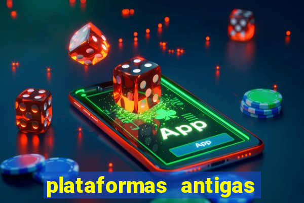 plataformas antigas de jogos