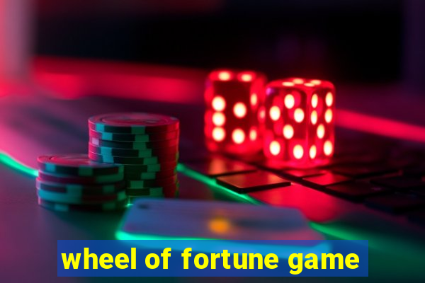 wheel of fortune game