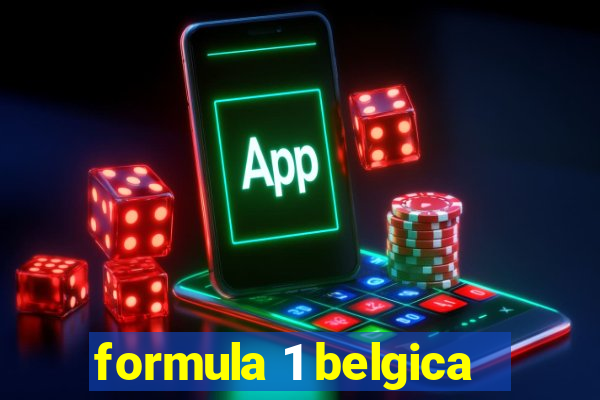 formula 1 belgica