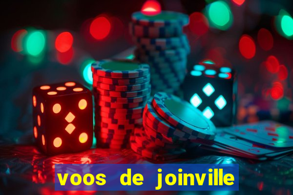 voos de joinville e são paulo