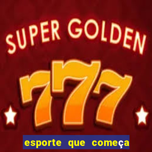 esporte que começa com t