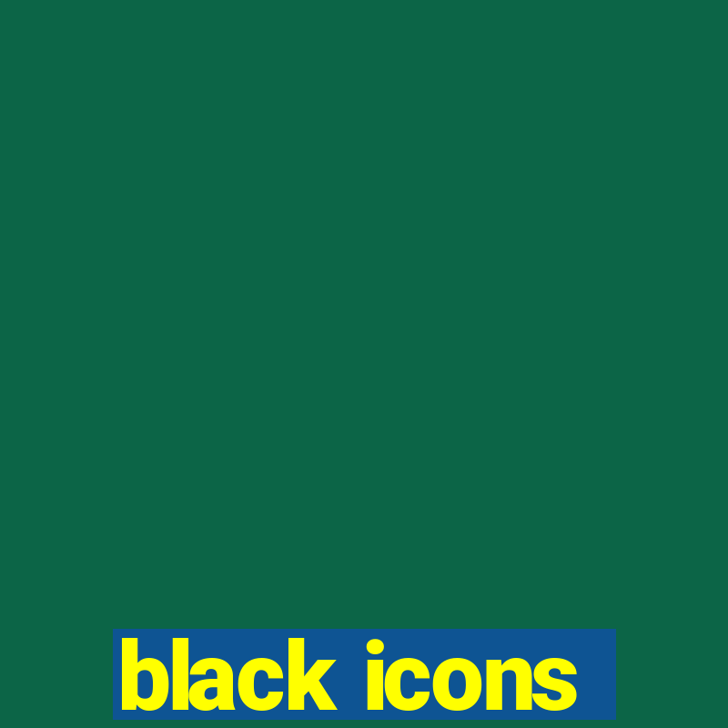 black icons