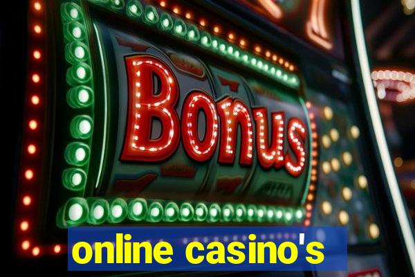 online casino's