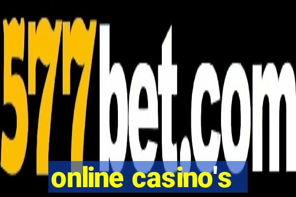 online casino's