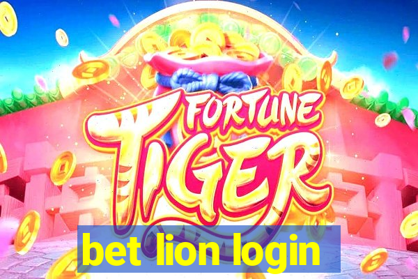 bet lion login