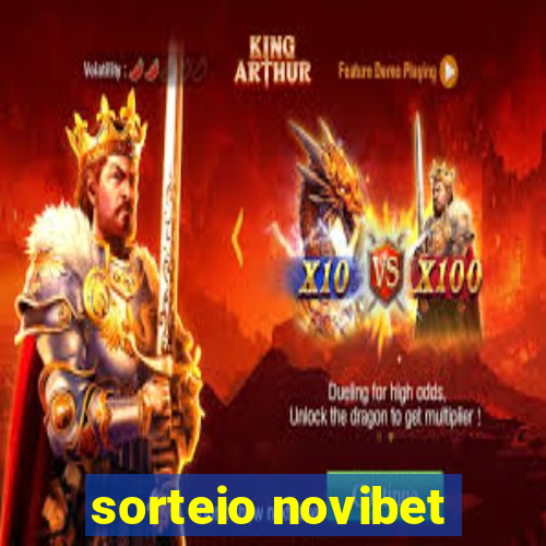 sorteio novibet