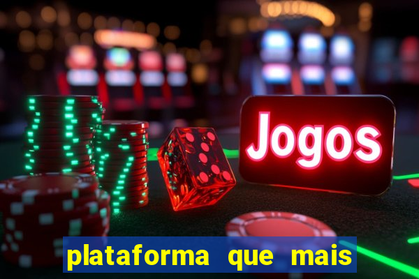 plataforma que mais paga fortune tiger